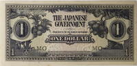 1 Dollar 1942 Malaysia, unter japanischer Besatzung Banknote kassenfrisch