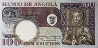 Angola 100 Escudos Banknote -