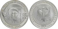Bundesrepublik Deutschland 10 Euro Zum 175. Geburtstag von Wilhelm Busch -