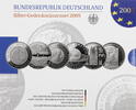 Bundesrepublik Deutschland 6 x 10 Euro Offizieller Gedenkmünzensatz -