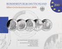 Bundesrepublik Deutschland 5 x 10 Euro Offizieller Gedenkmünzensatz -
