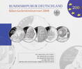 Bundesrepublik Deutschland 5 x 10 Euro Offizieller Gedenkmünzensatz -