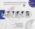 Bundesrepublik Deutschland 6 x 10 Euro Offizieller Gedenkmünzensatz -