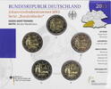 5 x 2 Euro 2013 ADFGJ Bundesrepublik Deutschland 2 Euro Länderserie - Baden-Württemberg st