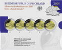 Bundesrepublik Deutschland 5 x 2 Euro 2 Euro Gedenkmünzenset - Länderserie: Mecklenburg-Vorpommern -