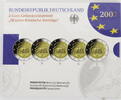 Bundesrepublik Deutschland 5 x 2€ 2 Euro Gedenkmünzenset - 50 Jahre Römische Verträge -