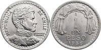 Chile 1 Peso Kursmünze (1954-1958) -