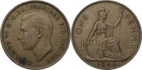 Großbritannien Penny Georg VI. (1936-1952) - Kursmünze (1937-1948) -