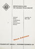 Frankfurt Literatur Dr. Busso Peus Nachfolger - Lagerliste 14 -