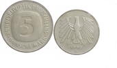 Bundesrepublik Deutschland 5 DM Kursmünze (1975-2001) -