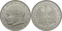 Bundesrepublik Deutschland 2 DM Max Planck - Kursmünze (1957-1971) -