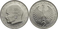 Bundesrepublik Deutschland 2 DM Max Planck - Kursmünze (1957-1971) -