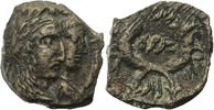 Nabatäisches Königreich Könige der Nabatäer / Büsten des Aretas IV und der Shuqailat