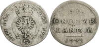 Brandenburg-Ansbach 2½ Kreuzer Christian Friedrich Karl Alexander (1757-1791) -