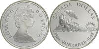 Kanada 1 Dollar Vancouver Eisenbahn -
