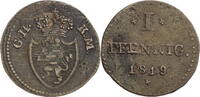 Hessen-Darmstadt 1 Pfennig Ludwig I. (1806-1830) -