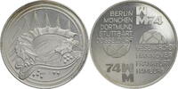 Deutschland Silbermedaille Fußball WM Weltmeisterschaft 1974 Olympiastadion München / Spielstätten -