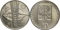 Polen, Volksrepublik 10 Zloty FAO-Ausgabe -