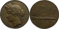 Frankreich, 3. Republik Medaille 100 Jahre Finanzministerium -