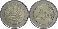 Finnland 2 Euro 10 Jahre Wirtschafts- und Währungsunion / WWU -