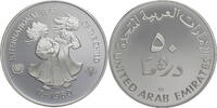Vereinigte Arabische Emirate 50 Dirhams 1980 Jahr des Kindes mit Zertifi... 75,00 EUR Differenzbesteuert nach §25a UStG zzgl. 5,00 EUR Versand