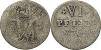 Paderborn, Bistum 6 Pfennig Wilhelm Anton von Asseburg (1763-1782) -
