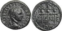 Bithynien Severus Alexander / drei Standarten / Nicaea / Patina und Portrait!
