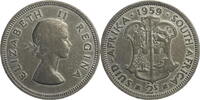 Süd Afrika 2½ Shillings Kursmünze (1953-1960) -