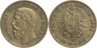 Kaiserreich, Baden 10 Mark Friedrich I. (1856-1907) - Kursmünze (1875-1907) -
