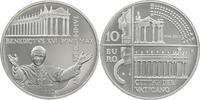 Vatikan 10 Euro Benedikt XVI. - 350. Jahrestag der Peterskolonnade -