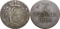 Sachsen-Coburg-Saalfeld 6 Pfennig Ernst I. (1806-1826) - Kursmünze -