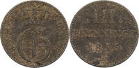Mecklenburg-Strelitz, Großfürstentum 3 Pfenninge Georg (1816-1860) - Kursmünze (1855-1859) -