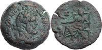 Ägypten Drachme Alexandria, Antoninus Pius, Jahr 20, Büste / Kybele mit Patera -