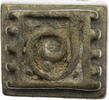 Ghana Goldstaubgewicht der Ashanti-Akan in geometrischer Form -