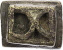 Ghana Goldstaubgewicht der Ashanti-Akan in geometrischer Form -