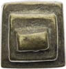 Ghana Goldstaubgewicht der Ashanti-Akan in geometrischer Form - Pyramide -