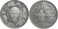 Italien 500 Lire Italiens Flora & Fauna -