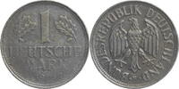 Bundesrepublik Deutschland 1 DM Kursmünze (1950-2001) - Prägeschwäche auf Vorder- und Rückseite -