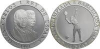 Spanien 2000 Pesetas Olympiade in Barcelona 1992 - Tennis -