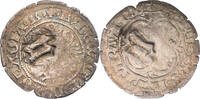 Hessen, Landgrafschaft Zweischildgroschen Ludwig II. der Freimütige (1458-1471), mit Gegenstempel von Halberstadt -