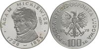 Polen, Volksrepublik 100 Zloty Adam Mickiewicz - Probe/Proba -