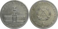 DDR 5 Mark Rotes Rathaus in Berlin -