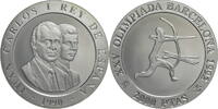 2000 Pesetas 1990 Spanien Olympiade in Barcelona 1992 - Bogenschütze PP in Kapsel