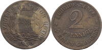 Sachsen-Coburg-Gotha 2 Pfennige Ernst II. (1844-1893) - Kursmünze (1847-1856) -