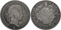 RDR, Ungarn 20 Krajczár Ferdinand I. (1526-1564) -