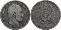 Kaiserreich, Preussen 2 Mark Wilhelm I. (1861-1888) - Kursmünze (1876-1884) -