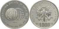 Polen 1000 Zloty Auf die Fußballweltmeisterschaft 1986 - Probe -
