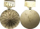 Tschechoslowakei Medaille CSTV Mistrovství CSSR / Meisterschaft -