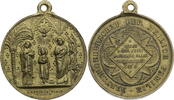 Frankreich, Paris Medaille Wallfahrtanhänger - Die heilige Familie -