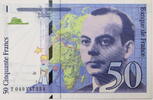 Frankreich, 5. Republik 50 Francs Serienschein -